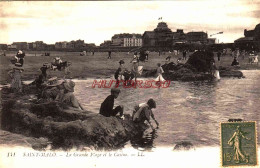 CPA SAINT MALO - ILLE ET VILAINE - LA GRANDE PLAGE - Saint Malo