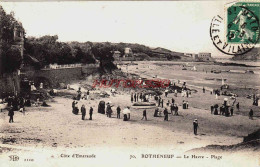 CPA ROTHENEUF - ILLE ET VILAINE - LA PLAGE - Rotheneuf