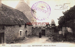 CPA ROTHENEUF - ILLE ET VILAINE - MAISON DE L'ERMITE - Rotheneuf