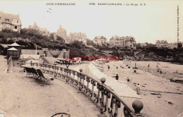 CPA SAINT LUNAIRE - ILLE ET VILAINE - LA PLAGE - Saint-Lunaire