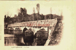 CPA LAVARDIN - LOIR ET CHER - LE PONT - Other & Unclassified