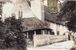 CPA LA FERTE BEAUHARNAIS - LOIR ET CHER - L'EGLISE - Autres & Non Classés