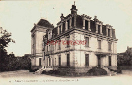 CPA SAINT CHAMOND - LOIRE - LE CHATEAU DE MONTGOLFIER - Saint Chamond