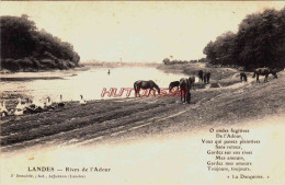 CPA RIVES DE L'ADOUR - LANDES - Other & Unclassified