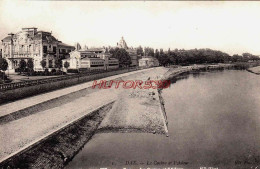 CPA DAX - LANDES - LE CASINO ET L'ADOUR - Dax