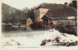 CPA CHAMPAGNOLE - JURA - LE BARRAGE DE SYAM - Champagnole