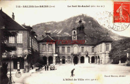 CPA SALINS LES BAINS - JURA - L'HOTEL DE VILLE - Autres & Non Classés