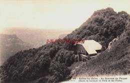 CPA SALINS LES BAINS - JURA - SOMMET DU POUPET - Autres & Non Classés