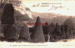 CPA ARBOIS - JURA - HOTEL DES PLANCHES - LE PARC - Arbois