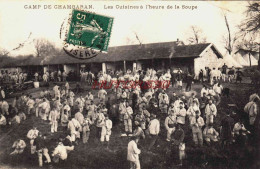 CPA CAMP DE CHAMBARAN - ISERE - L'HEURE DE LA SOUPE - Autres & Non Classés