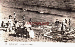 CPA PORNICHET - LOIRE ATLANTIQUE - LA PLAGE - Pornichet