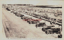 CPA PORNICHET - LOIRE ATLANTIQUE - LA PLAGE - AUTOMOBILES - Pornichet