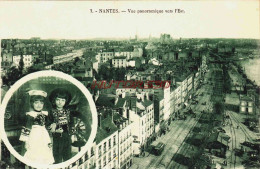 CPA NANTES - LOIRE ATLANTIQUE - VUE PANORAMIQUE - Nantes