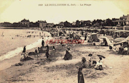 CPA LE POULIGUEN - LOIRE ATLANTIQUE - LA PLAGE - Le Pouliguen