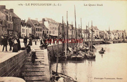 CPA LE POULIGUEN - LOIRE ATLANTIQUE - LE QUAI SUD - Le Pouliguen