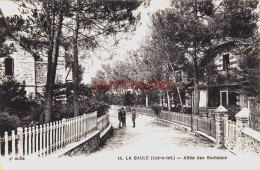 CPA LA BAULE - LOIRE ATLANTIQUE - ALLEE DES BOULEAUX - Sonstige & Ohne Zuordnung