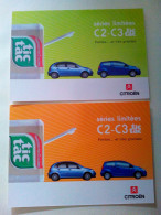 Cartes Postales Citroën C2 C3 Tic Tac - Voitures De Tourisme