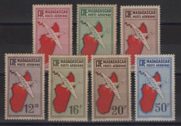 Madagascar - PA N°8 à 14 - * Neuf Avec Trace De Charniere - Cote 36.50€ - Ungebraucht