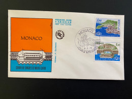 Enveloppe 1er Jour "Centre De Congrès De Monte Carlo" 02/05/1978 - 1136-1137 - MONACO - FDC