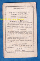 Faire Part De Décés De 1872 - Victoire KOËL Soeur JULIE Religieuse De La Providence De Portieux - Grand Reng - Binche - Obituary Notices