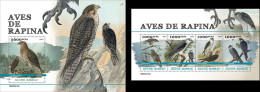 Guinea Bissau 2023, Animals, Birds Of Prey, 4val In BF +BF - Arends & Roofvogels