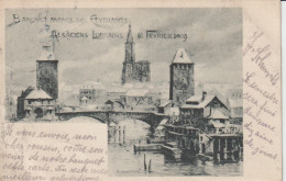 STRASBOURG BANQUET ANNUEL DES ETUDIANTS  ALSACIENS LORRAINS 16 FEVRIER 1909 - Strasbourg