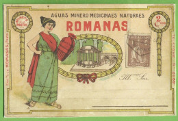 Porto - Águas Minero Medicinais Romanas - Publicidade - Comercial - Portugal - Porto