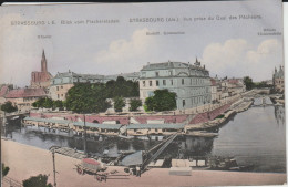 STRASBOURG BLICK VOM FISCHERTADEN EN 1910 - Straatsburg