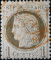 X1288 - FRANCE - CERES N°50 - CàD ROUGE Des Imprimés De PARIS PP31 19 JUIN 1874 - 1871-1875 Cérès