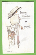 Lisboa - Cartão - Teatro Da Trindade - Cinema - Actor - Actriz - Portugal - Advertising