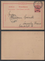 TÜRKEI - CONSTANTINOPLE - TURQUIE /1903 # P9 GSK - ENTIER POSTAL ==> HAMELN (ref 7347) - Deutsche Post In Der Türkei