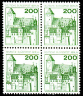 BERLIN DS BURGEN U. SCHLÖSSER Nr 540 Postfrisch VIERERB S059CFA - Unused Stamps