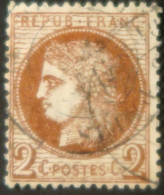 X1289 - FRANCE - CERES N°51 - CàD De PARIS - 1871-1875 Ceres