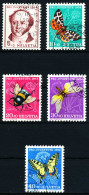 SCHWEIZ PRO JUVENTUTE Nr 602-606 Gestempelt X4C9A96 - Used Stamps