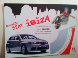 Carte Postale Seat Ibiza - Voitures De Tourisme
