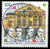 BRD BUND 1999 Nr 2028I Zentrisch Gestempelt X6CD362 - Used Stamps