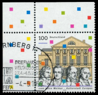 BRD BUND 1999 Nr 2028I Gestempelt ECKE-OLI X6CD366 - Used Stamps