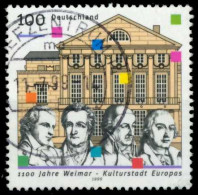BRD BUND 1999 Nr 2028I Zentrisch Gestempelt X6CD37E - Used Stamps