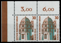 BERLIN DS SEHENSW Nr 793 Postfrisch WAAGR PAAR ECKE-OLI X702CCA - Unused Stamps