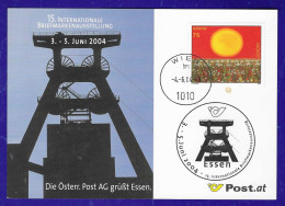 Österreich  2004 Mi.Nr. 2486 , Essen 15. Intern. Briefmarkenausstellung - EUROPA CEPT - Maximum Card - 3.-5.Juni 2004 - 2004