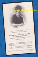 Faire Part De Décés De 1930 - Camille DELECRUSE épouse De Joseph NOËL - Femme Décédée Le 3 Avril 1930 - Généalogie - Obituary Notices