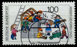 BRD 1989 Nr 1435 Zentrisch Gestempelt X86E026 - Used Stamps