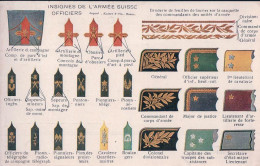 Armée Suisse, Insignes Et Broderies Des Officiers De L'Armée (792) - Other & Unclassified