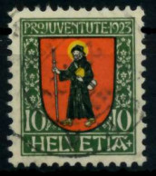 SCHWEIZ PRO JUVENTUTE Nr 186 Gestempelt X73F3F2 - Used Stamps