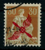 SCHWEIZ FLUGMARKEN Nr 152 Gestempelt ATTEST X73F516 - Used Stamps