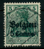 BES 1WK LP BELGIEN Nr 2 Gestempelt X77B1D6 - Occupazione 1914 – 18