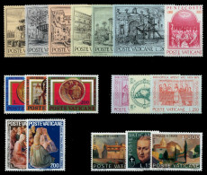 VATIKAN 1975 Nr 657-674 Postfrisch JAHRGANG S016F5E - Années Complètes