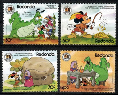 Redonda 1985 Mi 187-190 MNH  (ZS2 RDN187-190) - Fairy Tales, Popular Stories & Legends