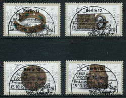 BRD 1987 Nr 1333-1336 ESST Zentrisch Gestempelt X854492 - Gebruikt