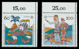 BRD BUND 1992 Nr 1608-1609 Postfrisch ORA X85F1E2 - Unused Stamps